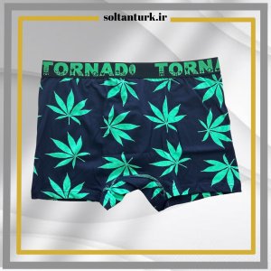 شورت طرحدار باکسر مردانه Tornado کد 1105