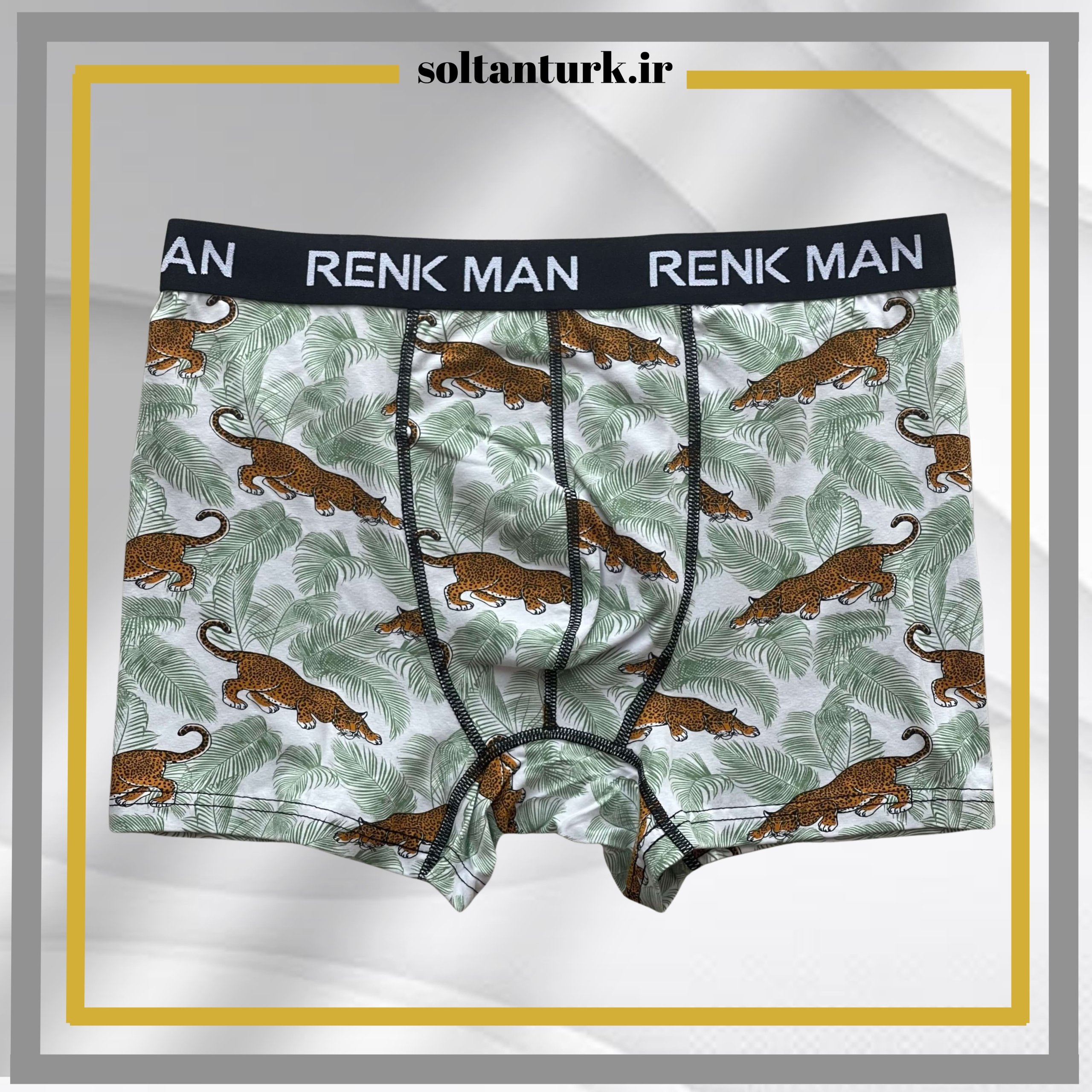 شورت پادار مردانه برند Renk Man کد 1053